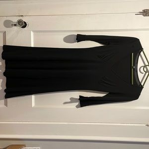 Beautiful black Banana Republic dress .